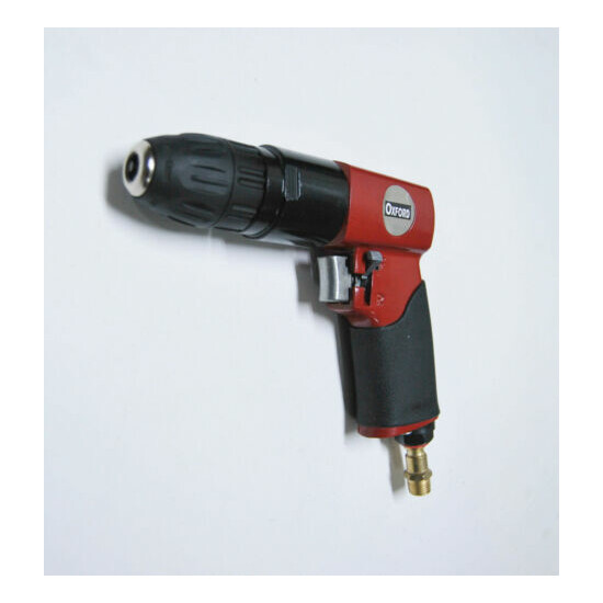 Angle Drill Pneumatic Screwdriver 3/8" Air Spindle Chuck Ox 551  image {2}