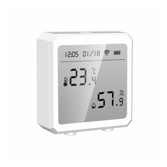 Smart TUYA WiFi LCD Temperature & Humidity Sensor for Alexa Google Assistant AU image {11}