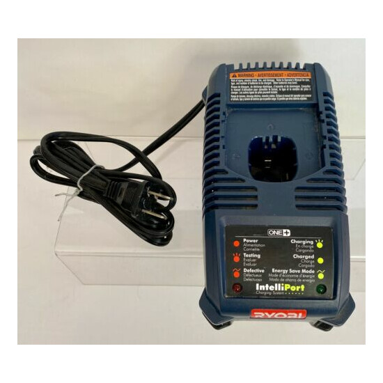 Ryobi P115 ONE+ Intelliport 18v NiCd Power Tool Battery Charger ~ Tested image {3}