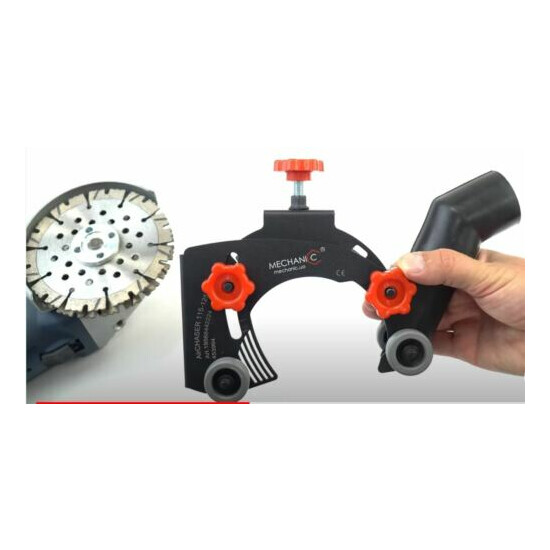 Wall Chaser Angle Grinder Slot Cutter 115-125mm Grout Wall Chaser 10-12 MM  image {11}
