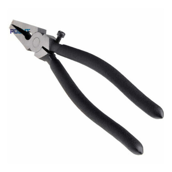 Glass Breaking Pliers With Flat Nozzle for Glass Stained Glass Mosaics Pendiing  image {2}