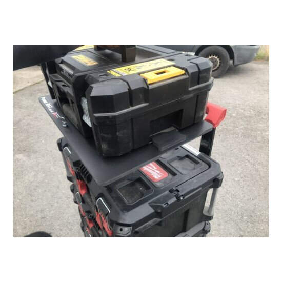 Shop Power Rax Conversion Sled For Milwaukee Packout To Dewalt Tstak