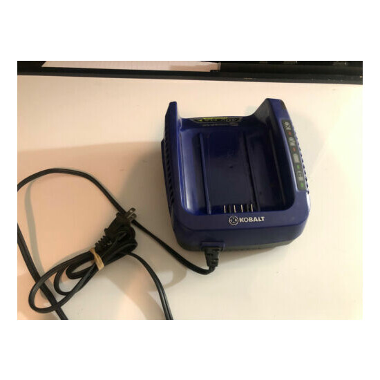 Genuine Kobalt KRC 60-06 Lithium Ion 40V Battery Charger Only 506884 *READ FULLY image {1}