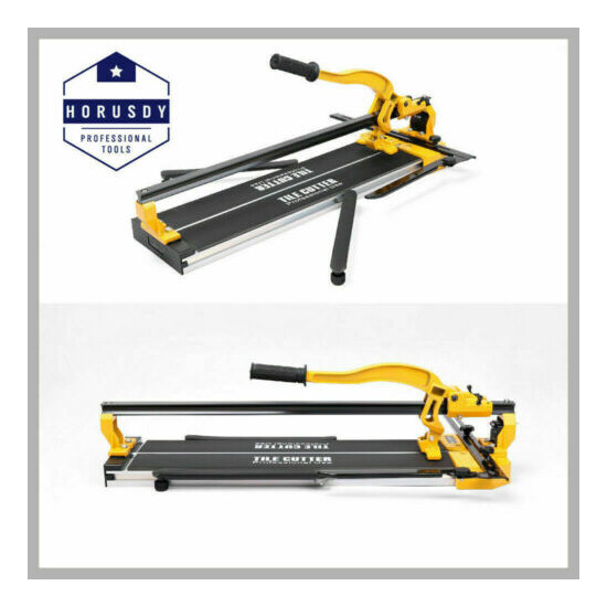 600mm Manual Tile Cutter Laser Guide Home Pro Tile Cutting Machine Heavy Duty image {12}