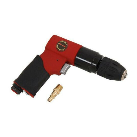 3/8 " Drive Air Powered Reversible Drill with Keyless Chuck 10 mm image {2}