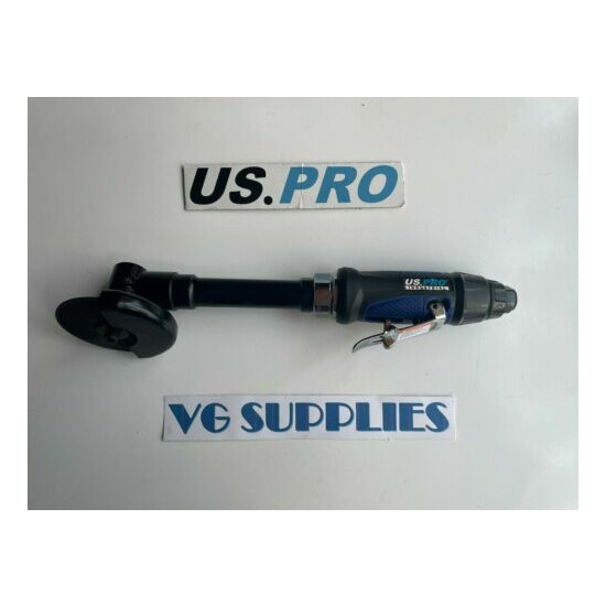  US PRO INDUSTRIAL Extended Air Cut Off Tool Long Reach Shaft 3" Disc 8604 NEW image {1}