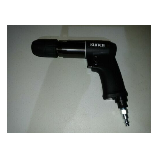 Klutch Air Drill - 1/2in. Chuck, 800 RPM, Reversible image {1}