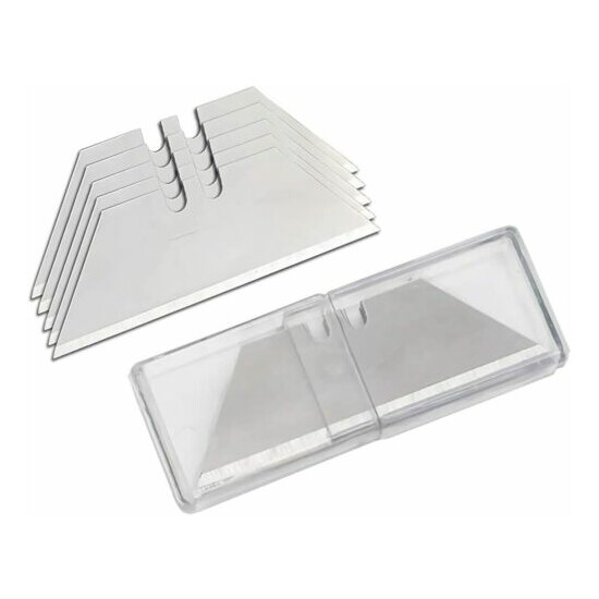 30/50/100 UTILITY KNIFE BLADES Replacement Refill Standard Razor Box Cutter Tool image {1}