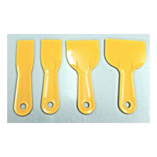 Dekor Plastic Spatula Set (Putty Knives/Scrapers, 4 Pieces) [Code: 142] image {8}