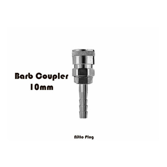 Nitto Type air hose male female fitting barb coupler socket coupling 1/4" 3/8" image {7}