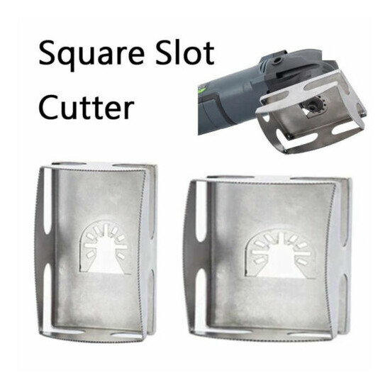 Square Slot Cutter Precise Cutting Quickly With Standard Oscillating image {1}