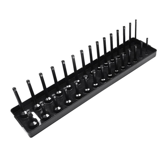 Metric Socket Tray Holder Storage Organizer for Tabletop Office Toolboxes image {9}